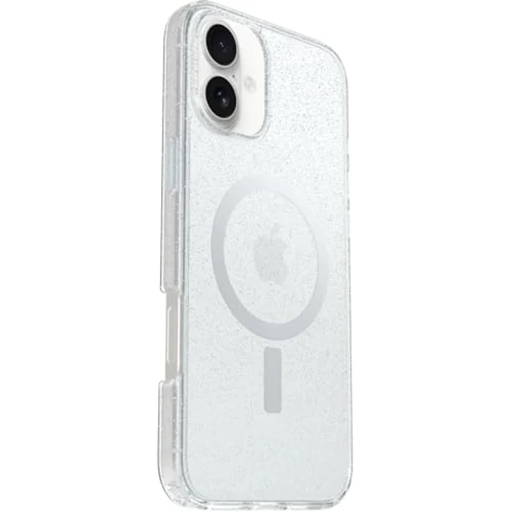 OtterBox Symmetry Series Clear Hülle für iPhone 16 Plus, transparent, stoßfest, MagSafe-kompatibel, 3X Militärstandard getestet, Stardust – Bild 4