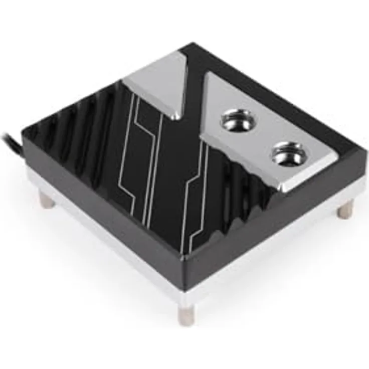 Alphacool WAC Apex 1 CPU Kühler, Wasserkühler für LGA 1700/1851, transparent, mit aRGB-Beleuchtung und 3D Jetplate 2.0