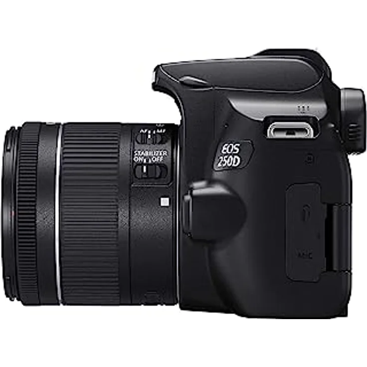 Canon EOS 250D schwarz inkl. EF-S 18-55 IS STM + 1,8/50 STM – Bild 2