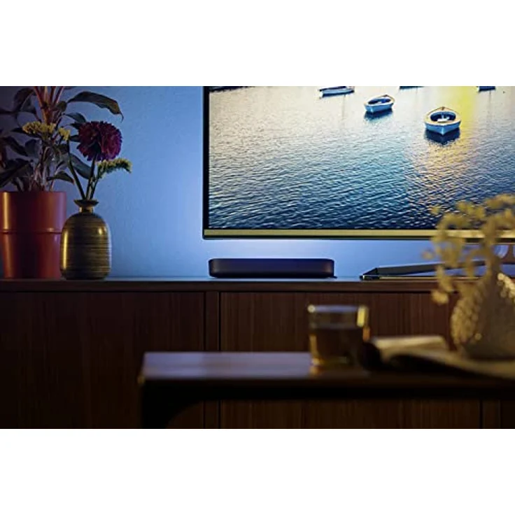 Philips Hue White and Color Ambiance Play Lightbar, dimmbar, bis zu 16 Millionen Farben, steuerbar via App, kompatibel mit Amazon Alexa, schwarz – Bild 4