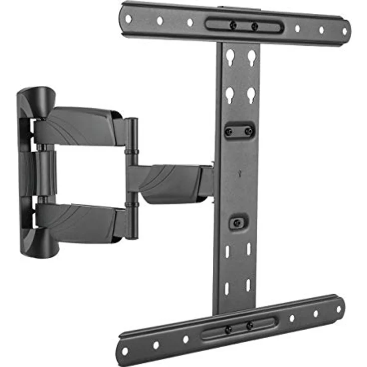 RICOO TV Wandhalterung Fernseher Schwenkbar Neigbar für 37-55 Zoll, Universal TV Halterung S5644, Fernsehhalterung für Wand, Wandhalterung Fernseher 55 Zoll+ bis 35 Kg mit max. VESA 400x400 mm – Bild 1