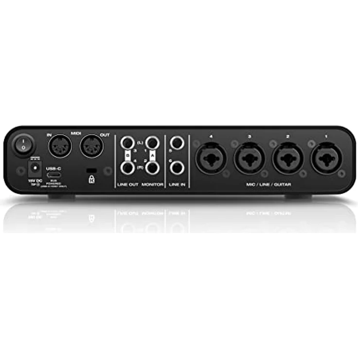MOTU M6 USB-C Audio Interface, 120 dB Dynamikbereich, A/B-Monitorumschaltung, vollfarbiges LCD-Display – Bild 3