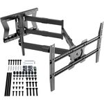 XTRARM TiTon Double 100 cm, TV-Wandhalterung, schwenkbar, neigbar 80kg, VESA max.600x400 Schwarz