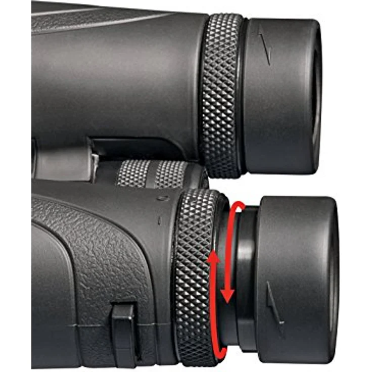 Bresser Fernglas Corvette 8x42 wasserdicht mit Nitrogenfüllung, BaK-4 Glas Prismen, LE-Okularen für angenehme Nutzung, Mehrschichtvergütung und Nylontragetasche – Bild 5