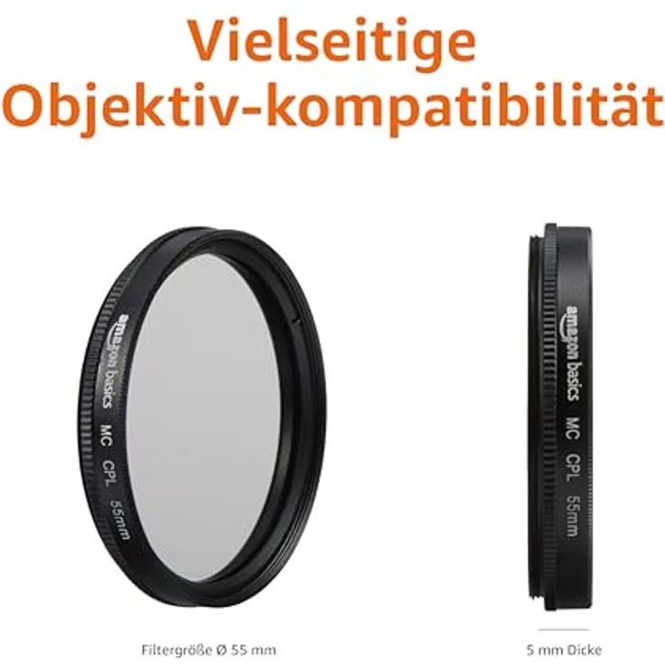 AmazonBasics Zirkularer Polarisationsfilter - 55mm – Bild 3