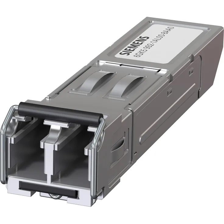 Siemens SCALANCE X 6GK5992-1AL00-8AA0, SFP Mini-GBIC Transceiver-Modul mit 1x 1000 Mbit/s LC-Port, Gigabit Ethernet, Betriebstemperatur -40 bis +85 °C