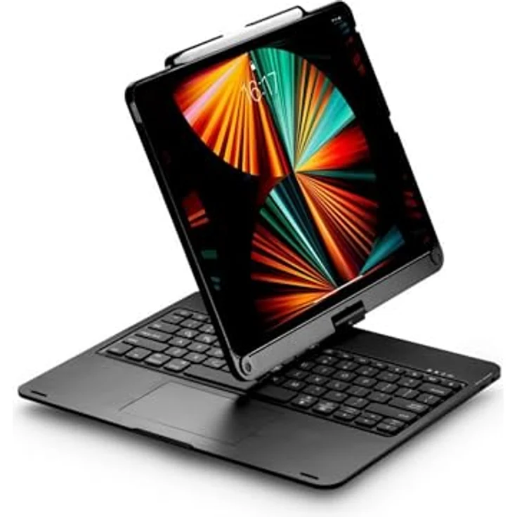 Urban Factory Folio+Bluetooth Tastatur für iPad Pro 12.9, RCI12UF, kompakte Tastatur mit Bluetooth-Verbindung – Bild 2
