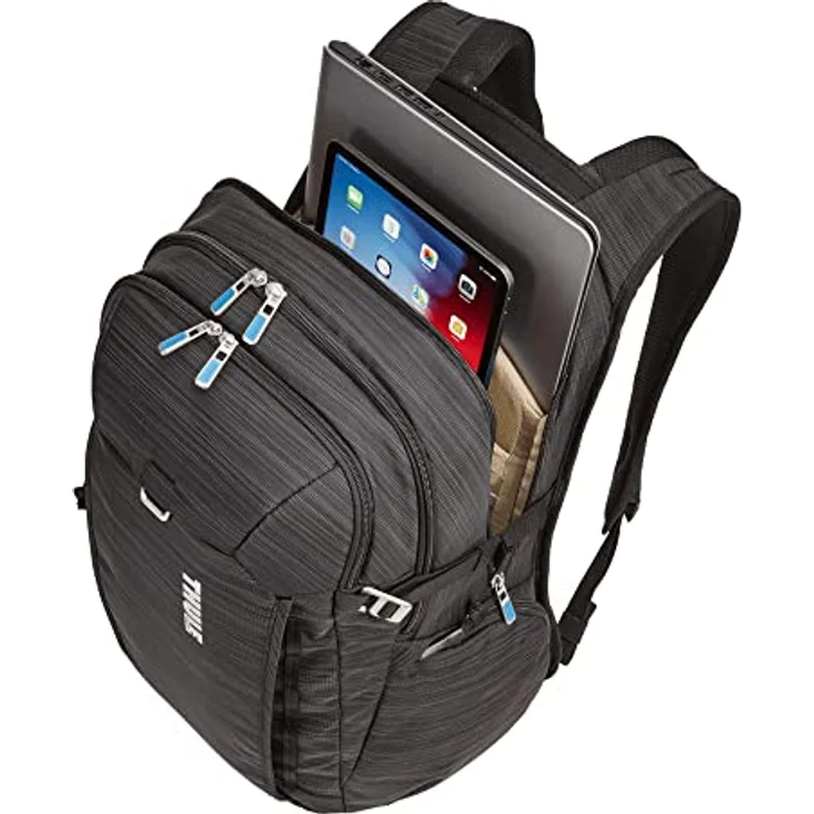 Thule Construct Backpack 28L, Freizeitrucksack mit Laptopfach, schwarz, geräumig und komfortabel – Bild 3