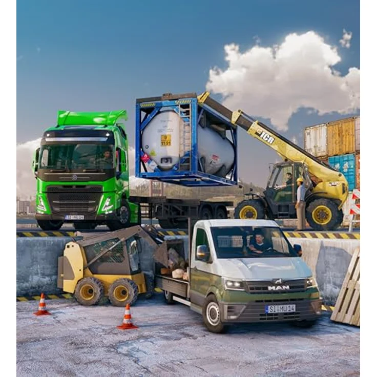 AEROSOFT Truck and Logistics Simulator, PS4-Spiel für realistische Transport- und Logistik-Simulation – Bild 2