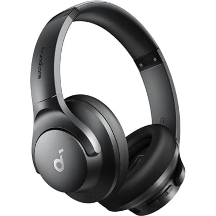 SOUNDCORE BY ANKER Q21i NC, Over-ear Kopfhörer mit Hybrid Active Noise Cancelling, 40h Spielzeit und Hi-Fi Sound, Schwarz – Bild 1