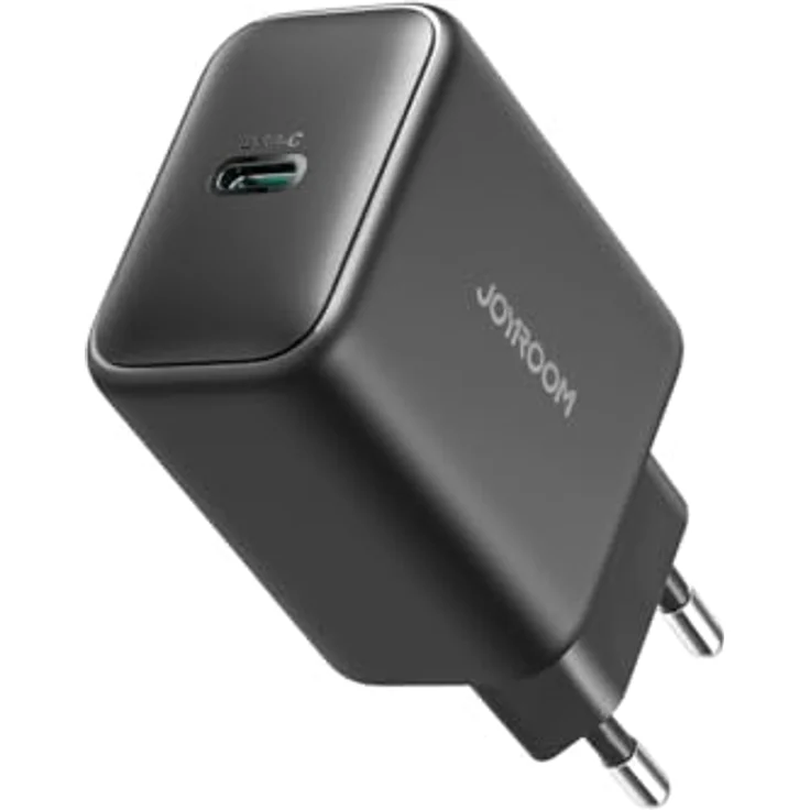 Joyroom JR-TCG13, GaN-Wandladegerät USB-C, 45 W, ultraschnelles Laden, Schwarz – Bild 1