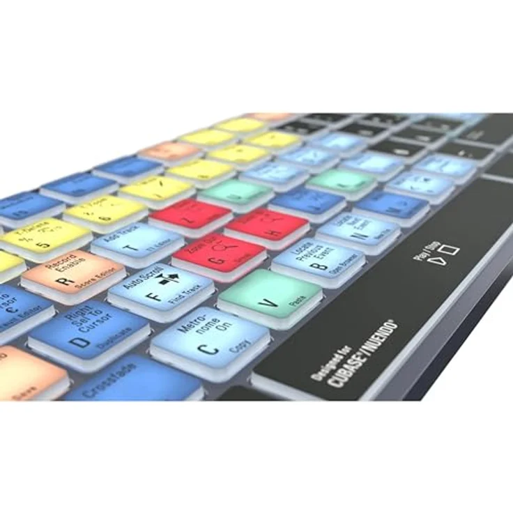 LogicKeyboard Steinberg Cubase/Nuendo Titan DE Win, professionelle Tastatur für Musikproduzenten – Bild 4