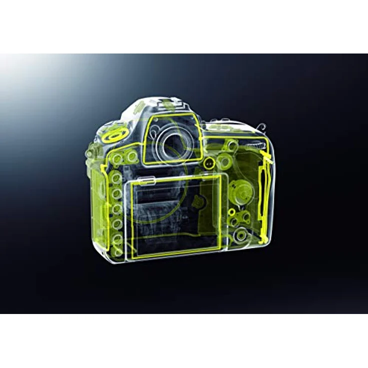 Nikon D850 Vollformat Digital SLR Kamera (45,4 MP, 4K UHD Video incl. Zeitlupenfunktion, EXPEED 6-Prozessor, 3,2 Zoll/8 cm neigbarer Touch-Monitor mit 2,4 Mill. Bildpunkten, WiFi und NFC, SnapBridge) – Bild 4
