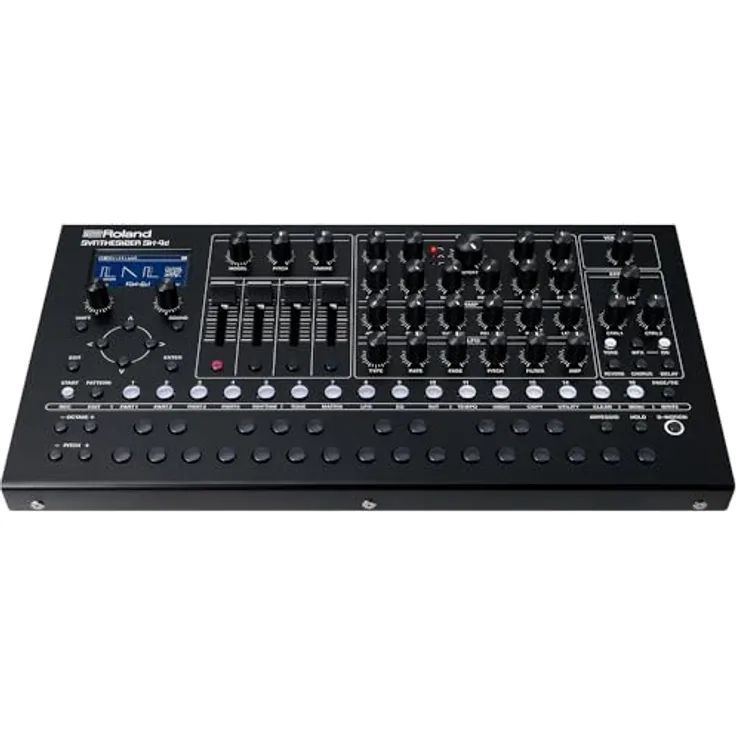 Roland SH-4d, Desktop Synthesizer mit Sequenzer, 11 Oszillator-Modellen und MIDI-Interface