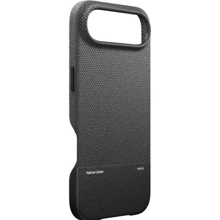 Native Union (Re)Classic Case für iPhone 17 Pro, nachhaltige Smartphone Hülle in Schwarz mit MagSafe-Kompatibilität und stoßfestem Design