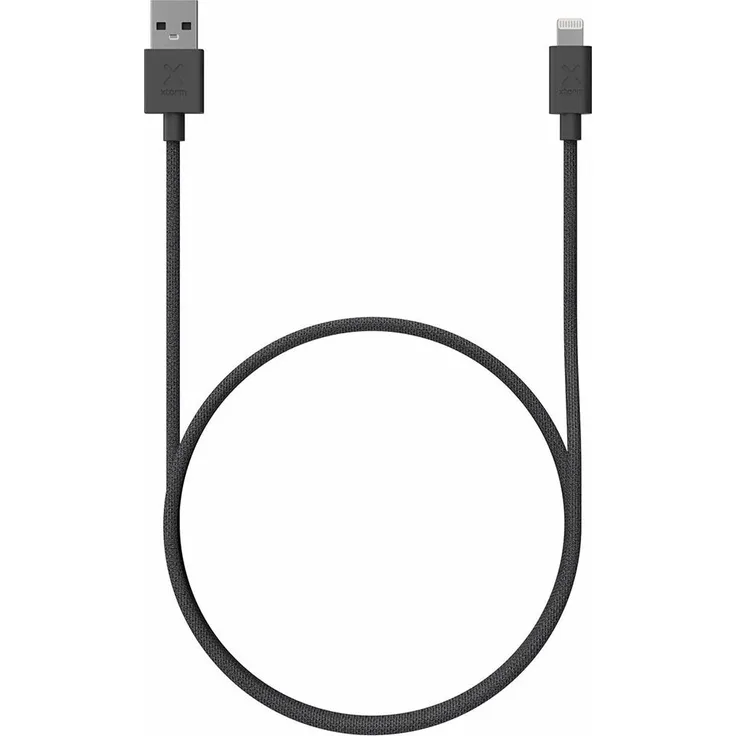 Xtorm Go2 USB-A auf Lightning Kabel, 12W Schnellladung mit Überhitzungsschutz, langlebig und flexibel
