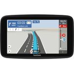 TomTom GO Classic 2nd, 5 Zoll Pkw-Navi mit TomTom Traffic, Karten-Updates Europa, WiFi-Updates, dynamischem Fahrspurassistent und integrierter Halterung