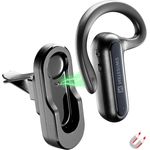 Swissten Bluetooth-Headset-Dock Ohrhörer mit 5,5 Stunden Gesprächszeit, schwarz