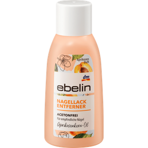 Bild für ebelin Nagellackentferner Acetonfrei Aprikosenduft