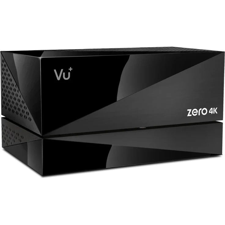 VU+ Plus Zero 4K, DVB-C/T2 Kabel Receiver mit PVR-Kit und 4TB HDD, Schwarz, UHD, Linux, HbbTV, LAN