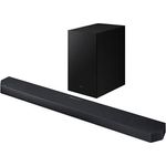 Samsung Soundbar HW-Q700D/ZF Q-Serie, Wireless Dolby Atmos, 3.1.2-Kanal-Audio, Q-Simphony, kompatibel mit Alexa und Google Assistant, Titan Black 2024