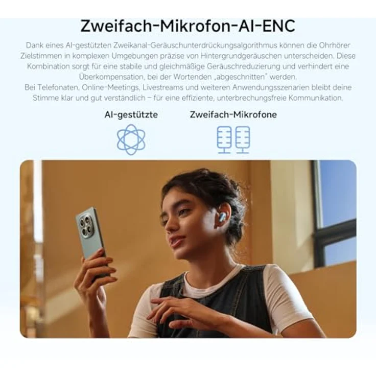 Xiaomi Redmi Buds 8 Lite, True-Wireless-In-Ear-Kopfhörer mit langer Akkulaufzeit, weiß – Bild 7