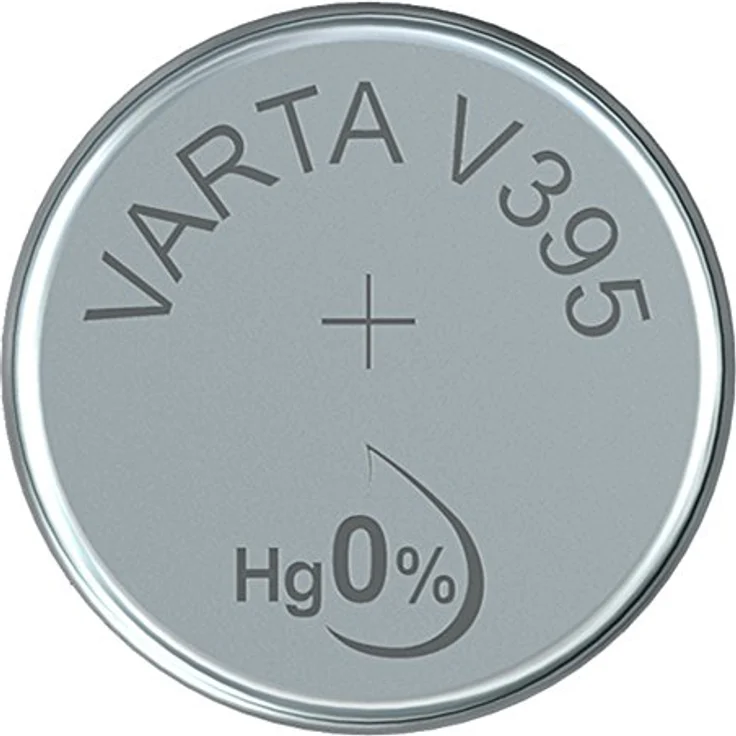 Varta 14501395 silberoxid Knopfzelle (V395, 1er Pack) silber – Bild 2