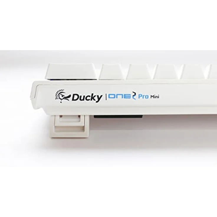 Ducky One 2 Pro Mini White Edition Gaming Tastatur, RGB LED - Gateron Yellow (US) – Bild 4
