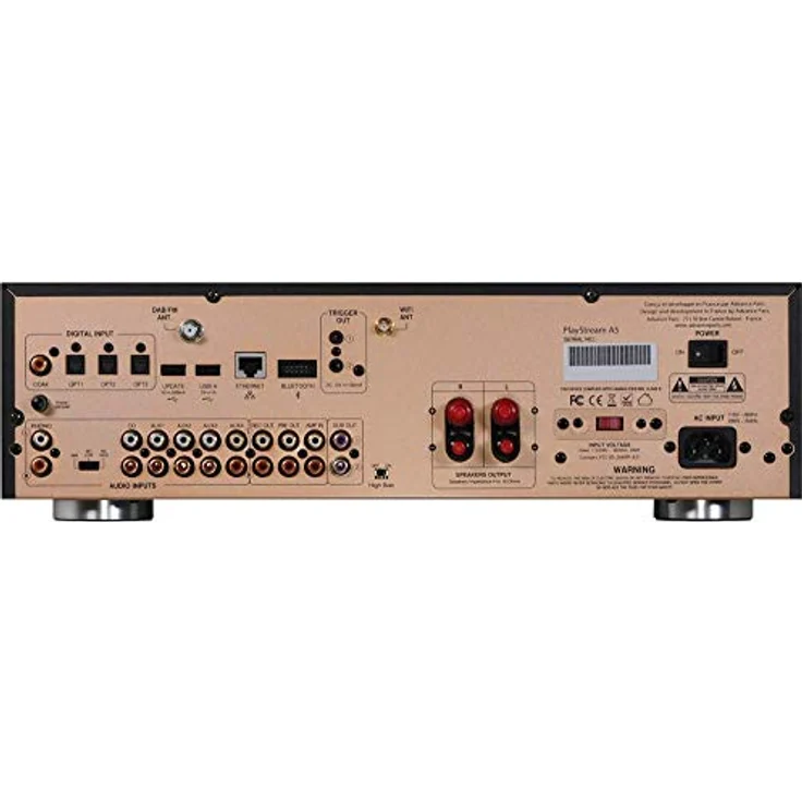 Advance Play Stream A5 Netzwerk-Receiver mit FM-DAB Tuner und 2x 80Watt( 8 Ohm) #3760179291933 – Bild 2