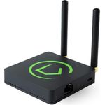 Habitat Hubitat C-8 Pro, Smart Home Hub mit Z-Wave 800, Zigbee 3.0, Matter, USB-C Power Adapter und Ethernet Kabel