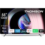 Thomson 55 Zoll (139 cm) OLED 4K UHD Google TV Sprachsteuerung Triple Tuner Smart TV - 55OG8S24-2024