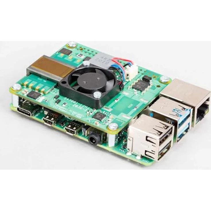 Raspberry Pi Power over Ethernet (PoE+) HAT für Raspberry Pi 4 & 3B+, R2, offizielles Erweiterungsboard zur Stromversorgung über Ethernet-Kabel – Bild 5