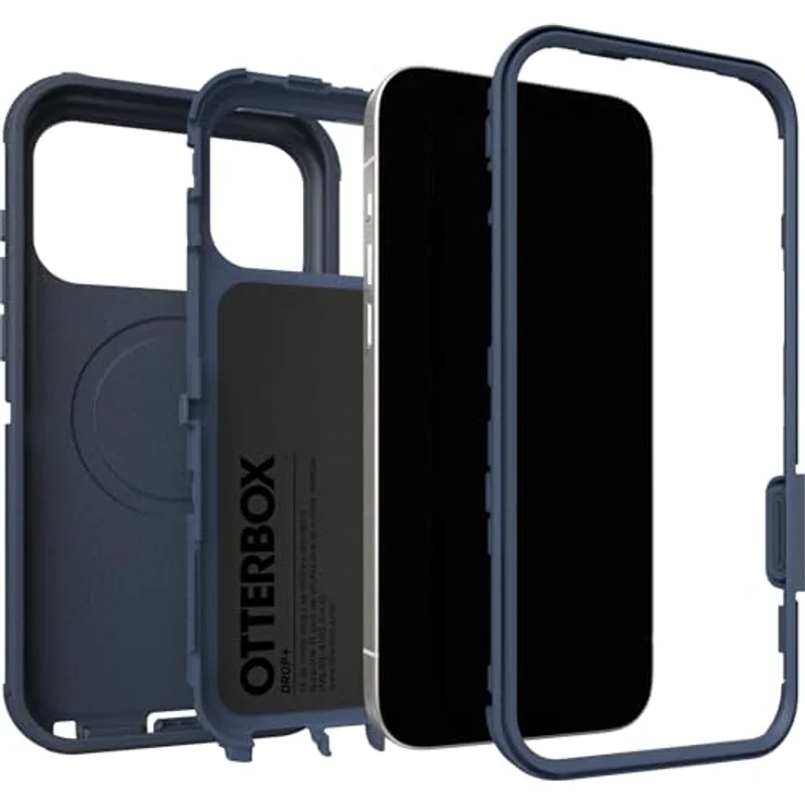 OtterBox Defender Series Pro MagSafe Hülle für iPhone 17 Pro Max, stoßfest, 7X militärisch getestet, blau – Bild 4
