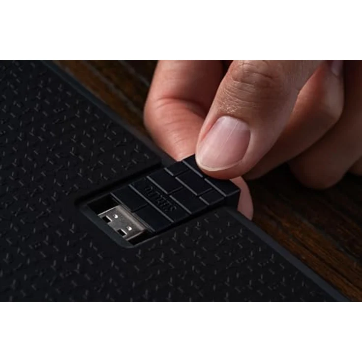 8bitdo Arcade Controller, Gaming Controller mit vollständiger Tastenanordnung, Bluetooth und 2,4-GHz-Funk, Grau-Schwarz – Bild 11