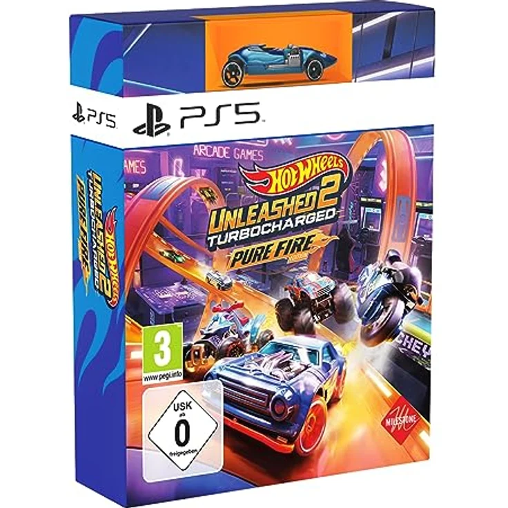 HOT WHEELS UNLEASHED 2 - Turbocharged Pure Fire Edition (PlayStation 5) – Bild 1