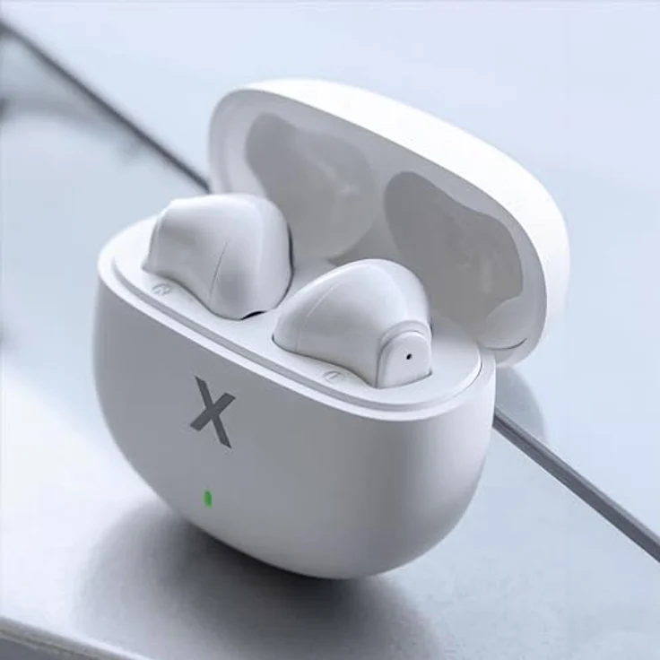 MaxLife In-Ear-Kopfhörer Wireless TWS MXBE-03, Kabellose Bluetooth-Ohrhörer, Weiß – Bild 4