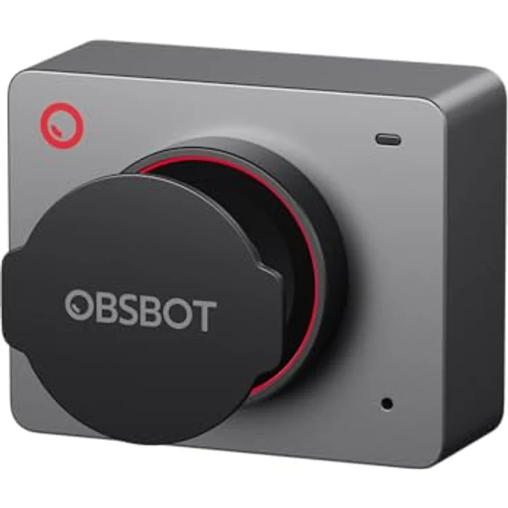 OBSBOT Meet 2 Webcam, 4K mit KI-Auto-Framing, grau – Bild 4