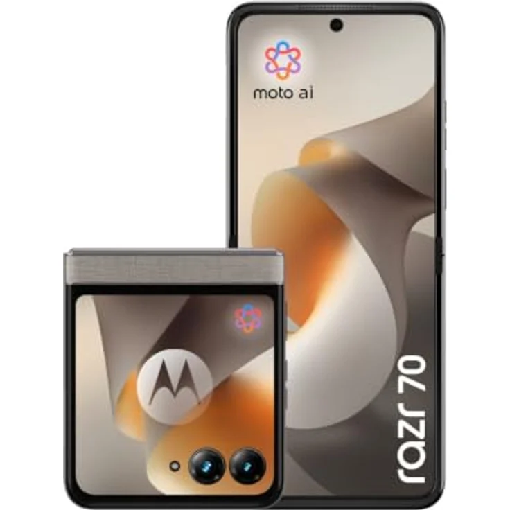 MOTOROLA razr 70, Smartphone mit 256 GB Speicher, Hematite, Dual SIM – Bild 1