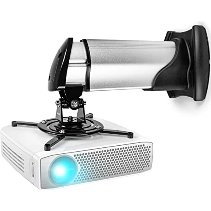 Duronic PB10XM Beamer Halterung | drehbar und schwenkbar | Heimkino | Traglast bis zu 15 kg | 360° Rotation – Bild 1