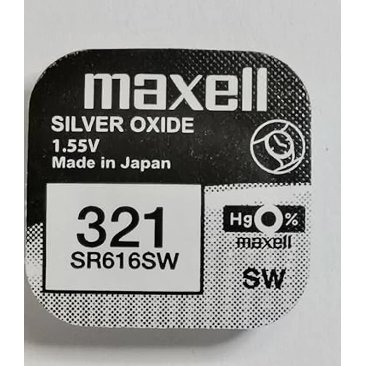 Maxell 321 SR616SW Batterieknopf, 1,55 V – Bild 3