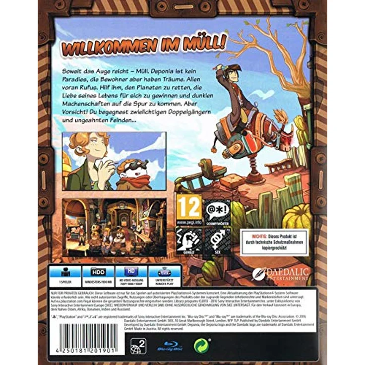 Deponia (PS4) - Preisvergleich – Bild 3