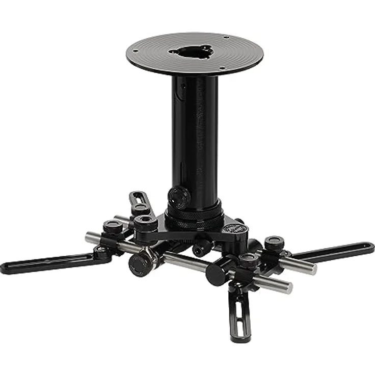 Celexon Beamer-Deckenhalterung MultiCel LuxusLine OMG-1000 B (Decke), Beamer Halterung, Schwarz – Bild 2