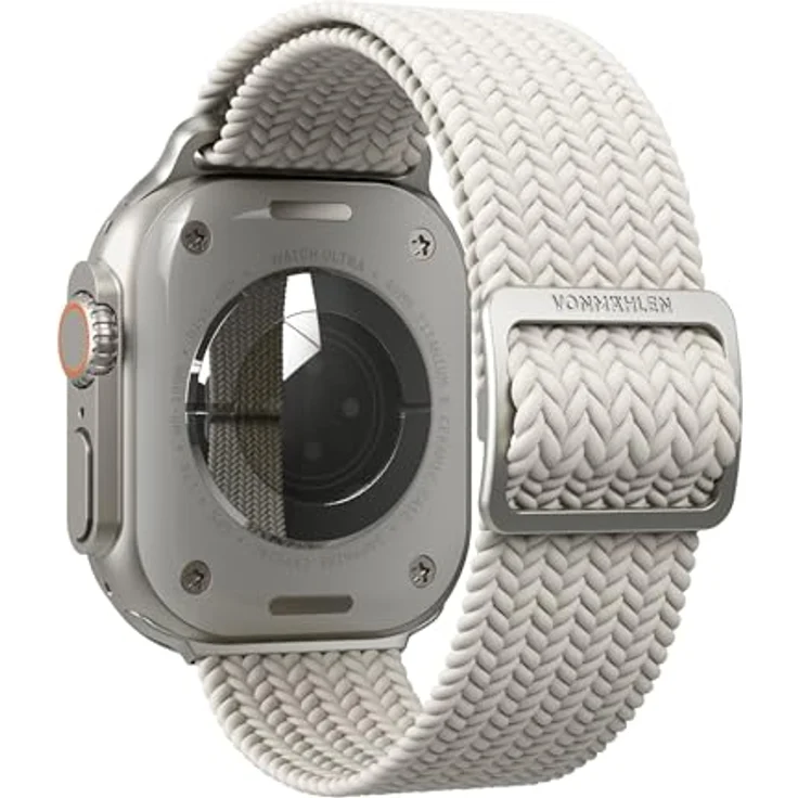 Vonmählen Woven Loop Armband für Apple Watch 40 | 41 | 42 mm, cremefarben, versandkostenfrei – Bild 4
