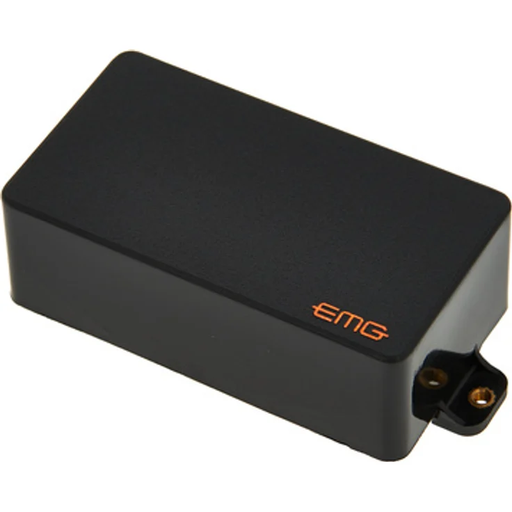 EMG EMG 81TW Black, aktiver Humbucker & Single Coil Tonabnehmer für E-Gitarre, mit Solderless Installation, schwarze Kappenfarbe – Bild 1
