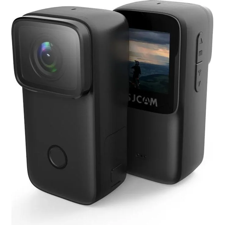 Sjcam C200 Action Cam, 4K Aufnahmen, 6-Achsen-Gyro-Bildstabilisator, WLAN, schwarz