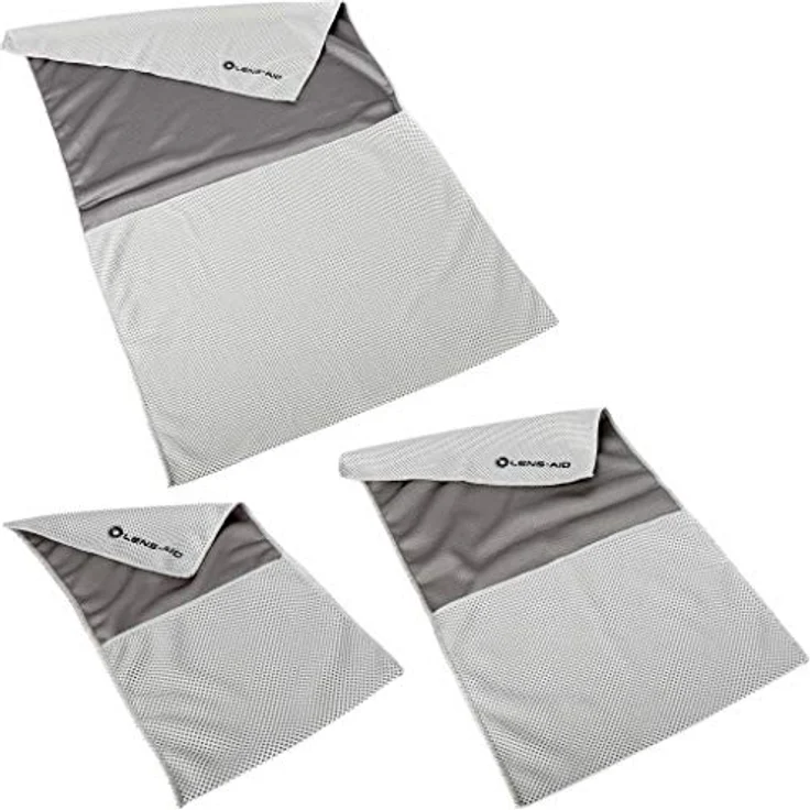 LENS-AID Einschlagtuch für Kamera, Objektiv usw., Kameratasche BZW. Beutel als Schutz für DSLR, Digitalkamera, Einschlagtasche – Bild 1