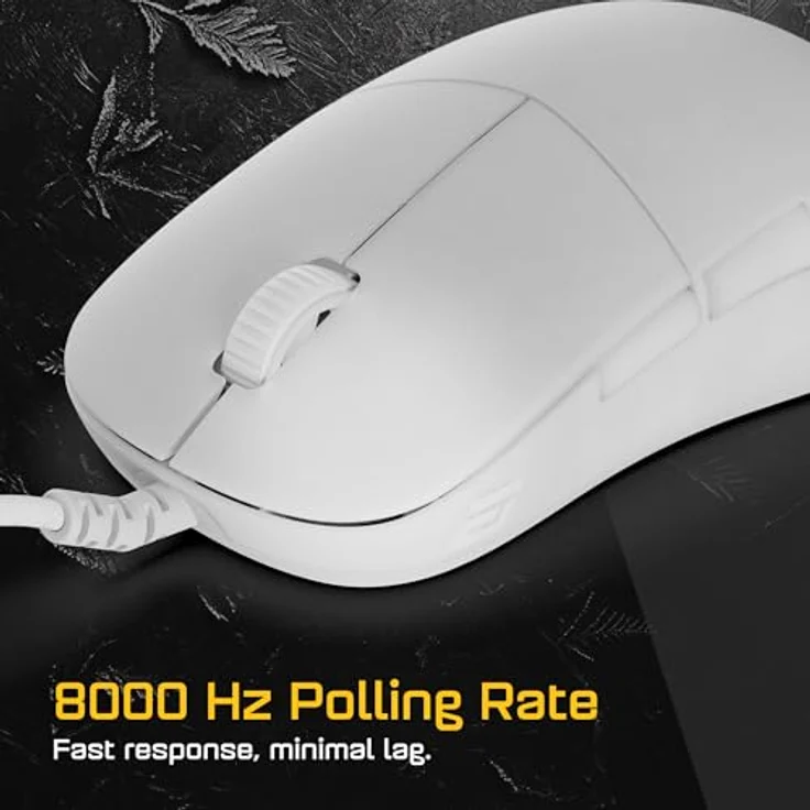 Endgame Gear XM2 8k Gaming Maus, kabelgebunden - White Frost, 8.000 Hz Abtastrate, PixArt PAW3395-Sensor, Kailh GX Switches – Bild 3