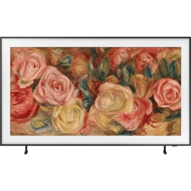 Samsung TV QLED Board The Frame 43LS03D, 108 cm, Smart, 4K Ultra HD, 100 Hz, Model 2024, Matte Display, Modern Frame Design, Samsung Art Store, Schwarz