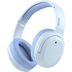 Edifier W820NB Plus Hybrid Aktiver Geräuschunterdrückung Kopfhörer - LDAC Codec - Hi-Res Audio Wireless & Wired - Schnelllade - 49 Stunden Spielzeit - Over Ear Bluetooth V5.2 Kopfhörer - Blau