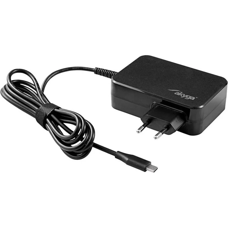 Akyga AK-ND-82, 90W USB-C® Power Delivery 3 Notebook-Netzteil, 5 - 20V / 3 - 4.5A, kompakt und leistungsstark
